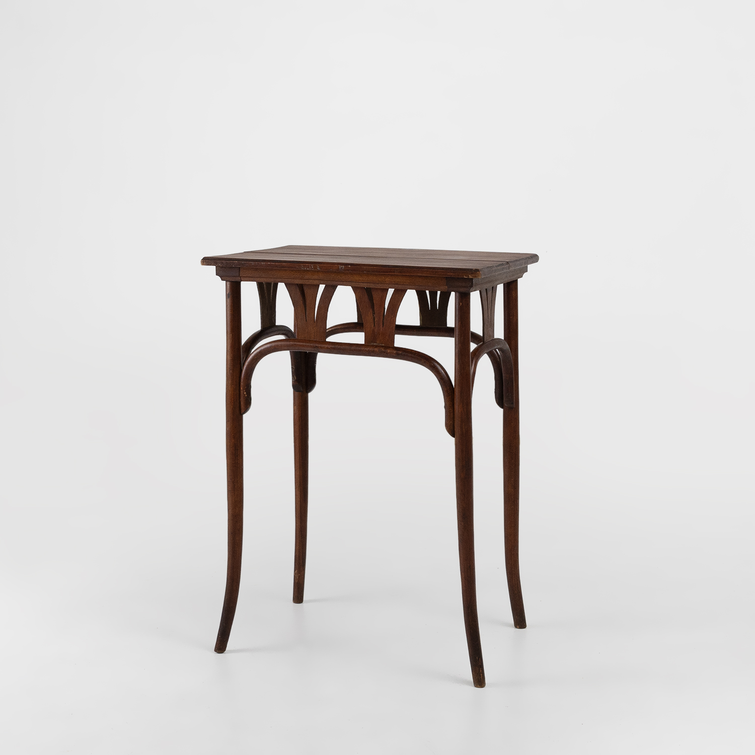 J. & J. Kohn art nouveau side table in bentwood, Austria ca. 1910thumbnail